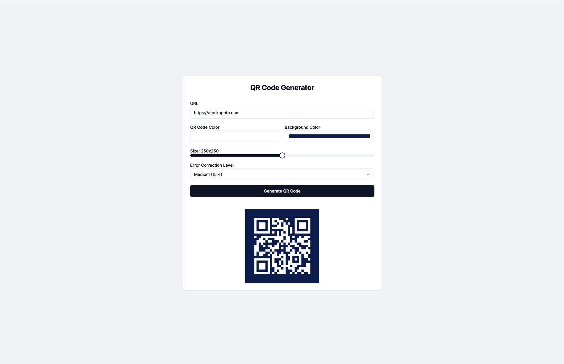 v0 - Qr Code Generator - v0 by Vercel